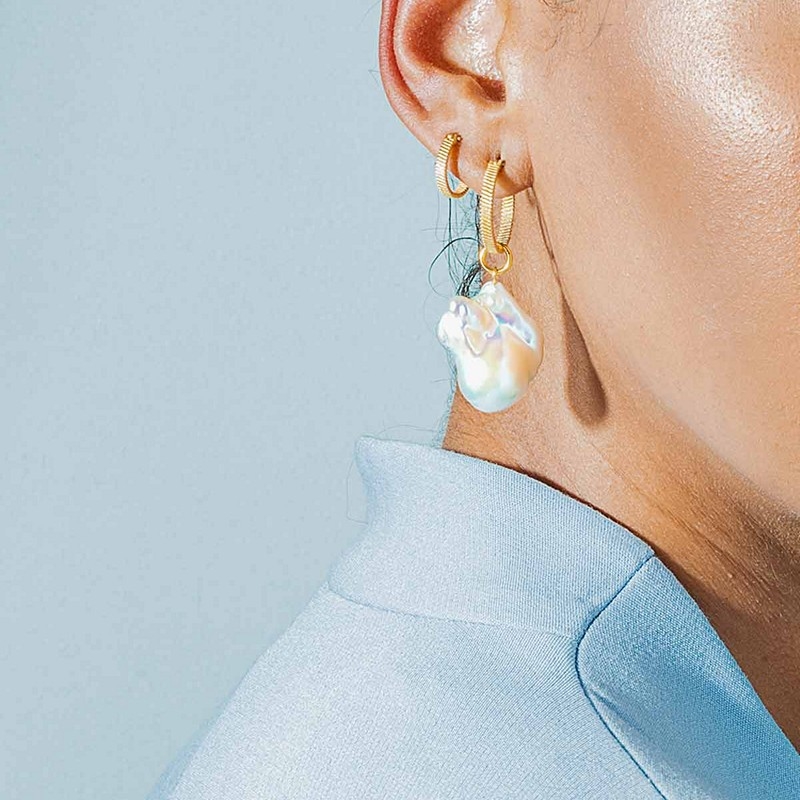 Fortune Teller Hoops fra House of Vincent VJ078-UEG-M 2